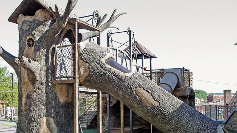 Log Slide Playground