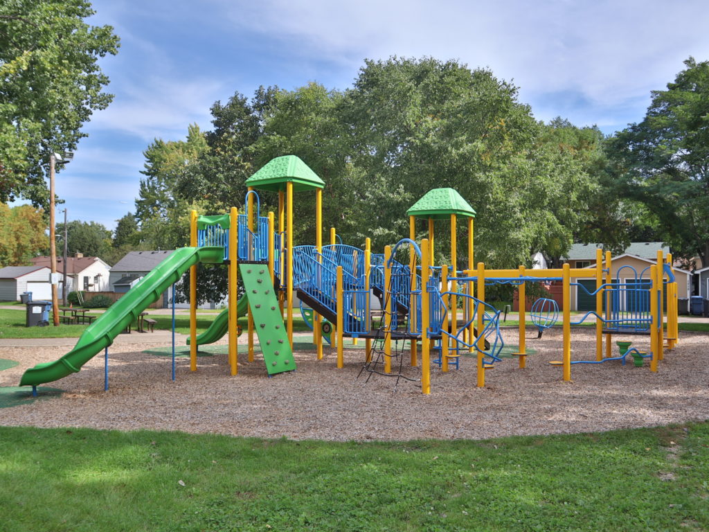 Washburn Minneapolis Playground Construction by St. Croix Recreation