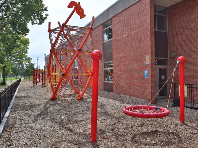 Minnesota Unique Playground at Yinghua Academy in Minneapolis, MN