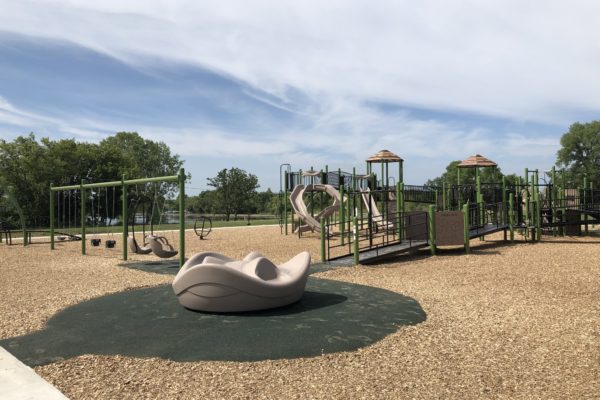 Minnesota Ramped Playground at Lake Brophy Park in Alexandria, MN