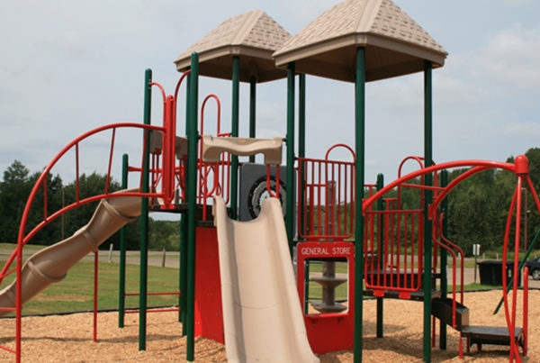 VIC Power Park Playground in Hibbing, MN