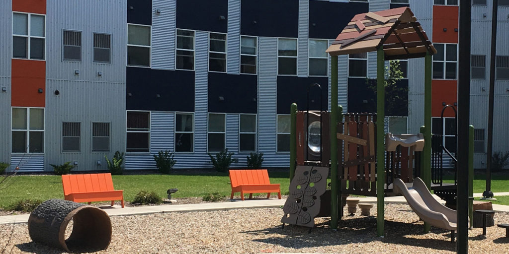 Corcoran Park Playground in Minneapolis, Minnesota