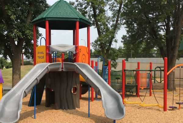 Park Playground at St. Anthony East Park - Minneapolis, MN