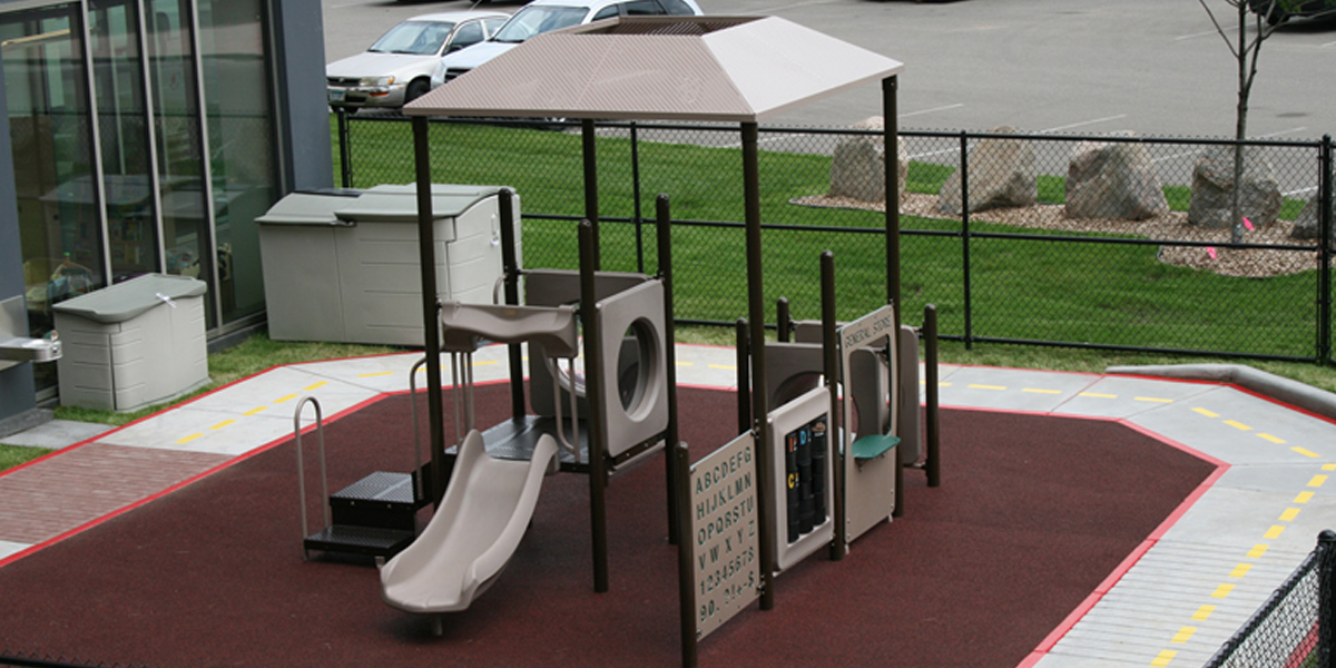 Norman Pointe Family Center Playground in Bloomington, MN