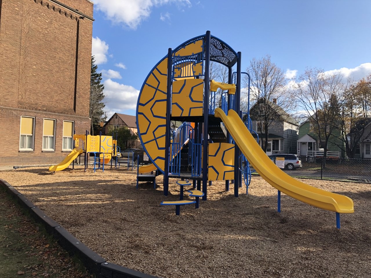 Minnesota Catholic School Playground at Marquette Catholic School in Virginia, MN