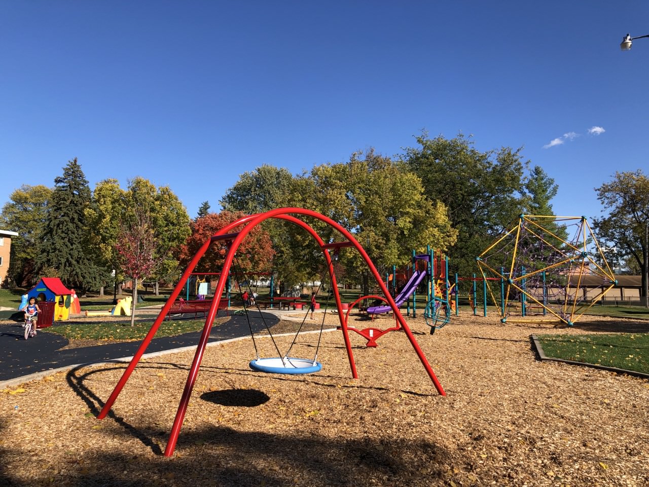 Minnesota Municipal Playground at Western Sculpture Park in St Paul, MN