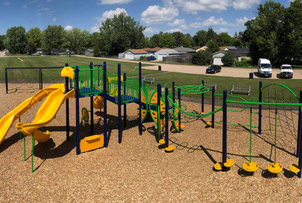 Annie Street Park Playground - Thief River Falls, MN