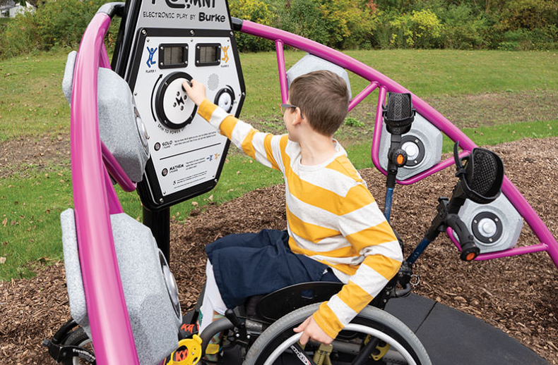 Inclusive commercial playground equipment - MOVMNT Inclusive by Burke
