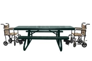 Commercial playground equipment ADA tables